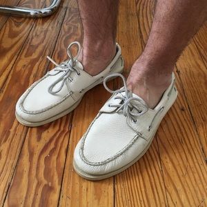 Ivory Sperry Top Siders